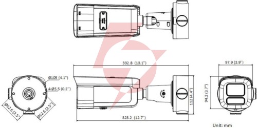 Kamera ip hikvision ds-2cd2643g2-lizs2u(2.8-12mm) pl