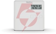 Przewodowy  dwustanowy regulator pokojowy biały st-294v1 tech sterowniki