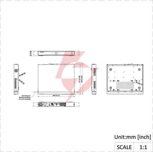 Rejestrator ip hikvision ds-7608nxi-i2/8p/s(std)(e) pl