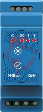 Moduł  karta wejść/wyjść na szynę din kw-04 tech sterowniki