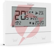 Przewodowy  dwustanowy regulator pokojowy biały st-292v3 tech sterowniki