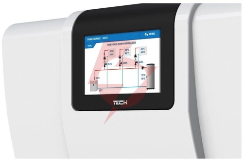 Sterownik do instalacji z open therm(obsługa 3 siłowników zaworu + solar) i-3 plus tech sterowniki