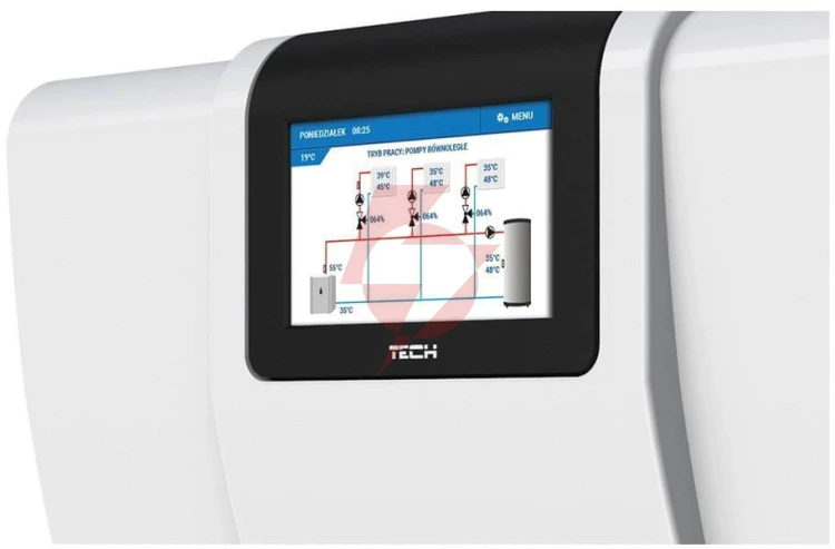 Sterownik do instalacji z open therm(obsługa 3 siłowników zaworu + solar) i-3 plus tech sterowniki