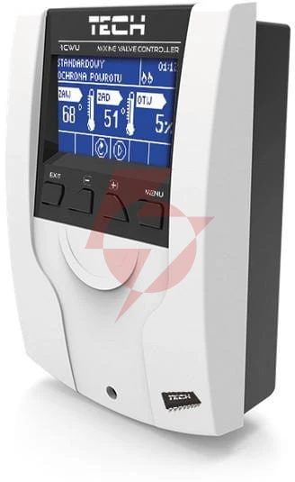 Sterownik instalacji (1 siłownik zaworu + obieg  cwu) i-1 cwu tech sterowniki