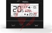 Przewodowy  dwustanowy regulator pokojowy czarny st-292v3 tech sterowniki