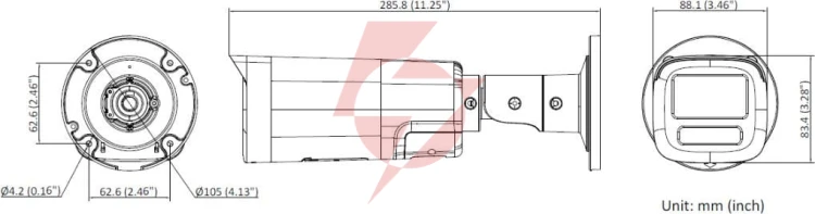 Kamera ip hikvision ds-2cd1623g2-lizu/sl 2.8-12mm pl