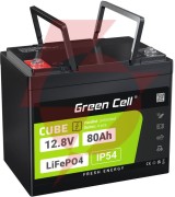 Akumulator litowo-żelazowo-fosforanowy lifepo4 green cell cube 12.8v 80ah lfpgc12v80ah