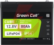 Akumulator litowo-żelazowo-fosforanowy lifepo4 green cell cube 12.8v 80ah lfpgc12v80ah