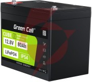Akumulator litowo-żelazowo-fosforanowy lifepo4 green cell cube 12.8v 80ah lfpgc12v80ah