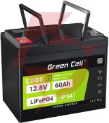 Akumulator litowo-żelazowo-fosforanowy lifepo4 green cell cube 12.8v 60ah lfpgc12v60ah