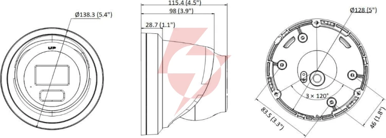 Kamera ip hikvision ds-2cd2367g3-lis2uy/sl 2.8mm pl