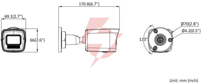 Kamera ip hikvision ds-2cd1023g2-liu 2.8mm pl