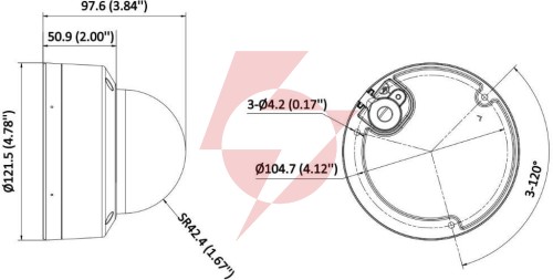 Kamera ip hikvision ds-2cd1183g2-liuf 4mm pl