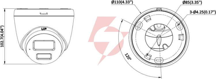 Kamera ip hikvision ds-2cd1323g2-liuf/sl 2.8mm pl