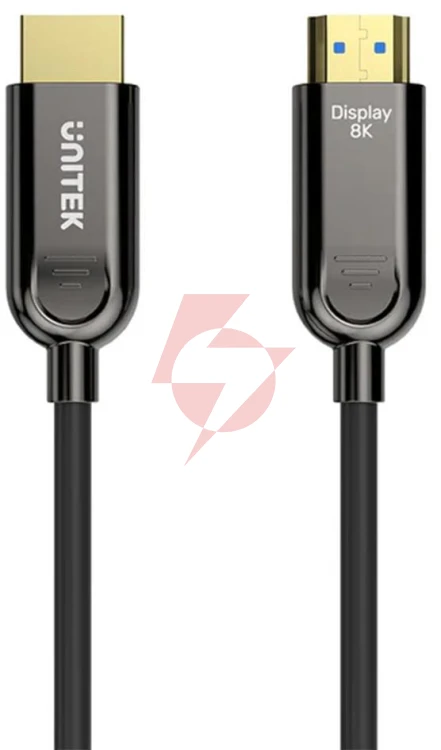 Unitek kabel optyczny hdmi 2.1 aoc 8k 120hz 15m