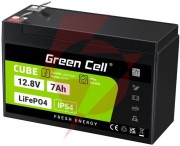 Akumulator litowo-żelazowo-fosforanowy lifepo4 green cell cube 12.8v 7ah lfpgc12v7ah