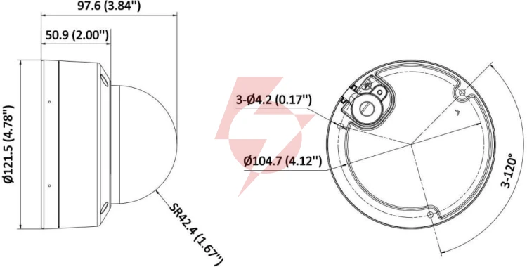 Kamera ip hikvision ds-2cd1167g2h-liu 2.8mm pl