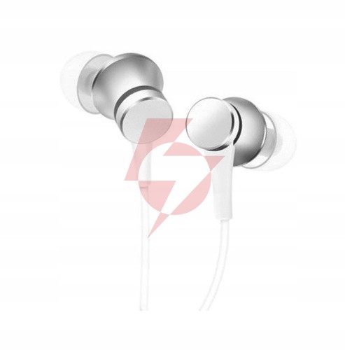 Słuchawki przewodowe xiaomi mi in-ear headphones basic srebrny