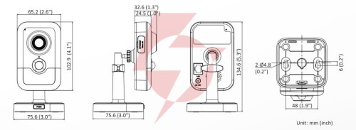 Kamera ip hikvision ds-2cd2483g2-i(2.8mm)