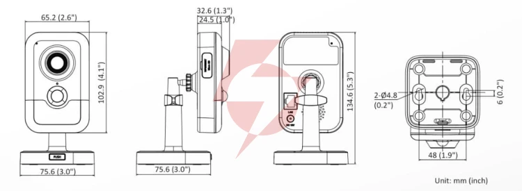 Kamera ip hikvision ds-2cd2483g2-i(2.8mm)