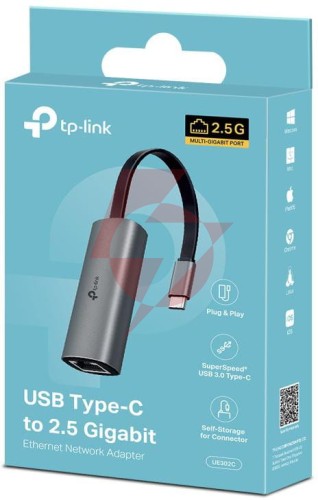 Karta sieciowa tp-link ue302c 2,5gb/s ethernet usb 3.0 type c