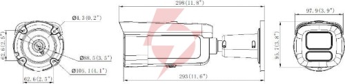 Kamera ip hikvision ds-2cd2643g2-lizs2u/sl 2.8-12mm pl