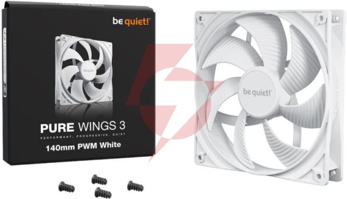 Wentylator be quiet! pure wings 3 pwm 140mm biały