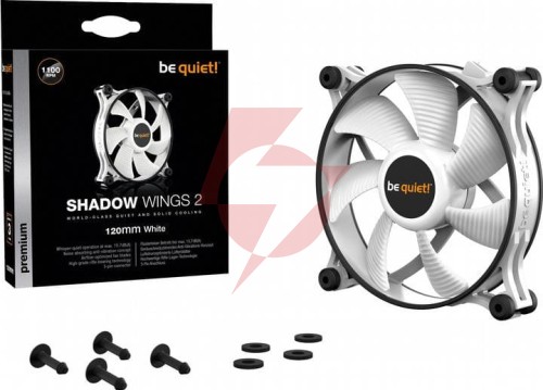 Wentylator be quiet! shadow wings 2 120mm biały