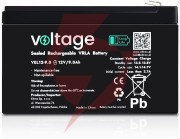 Akumulator agm voltage long life 12v 9ah vel12-9.0 (żywotność 15 lat)