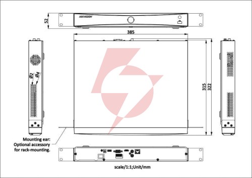Rejestrator ip hikvision ds-7632nxi-k2(d)