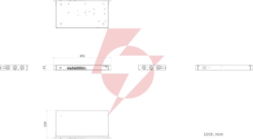 Switch router hikvision ds-3wg507g-si