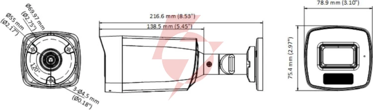 Hikvision ds-2ce17d0t-lfs(2.8mm)