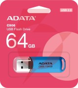 Adata pendrive c906 64gb usb2.0 niebieski