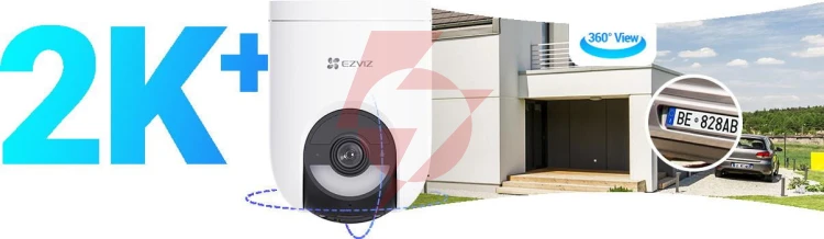 Kamera ip ezviz hb8c lite bateryjna pt wi-fi 4mp