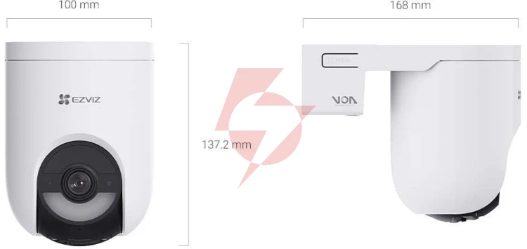 Kamera ip ezviz hb8c lite bateryjna pt wi-fi 4mp