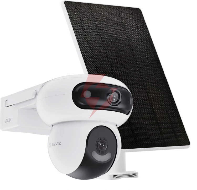 Kamera ip ezviz hb90 z panelem solarny 8w dual 4mp+4mp wi-fi aov