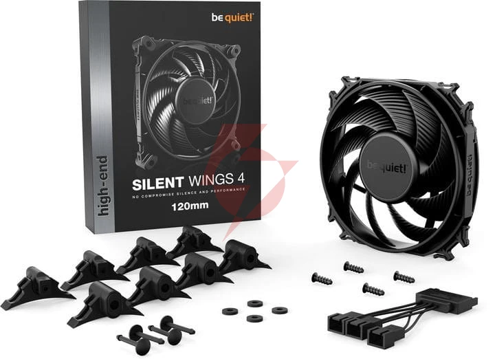 Wentylator be quiet! silent wings 4 120mm