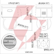 Kamera ip ptz hikvision ds-2de3a400bw-de/w(f1)(t5) pl