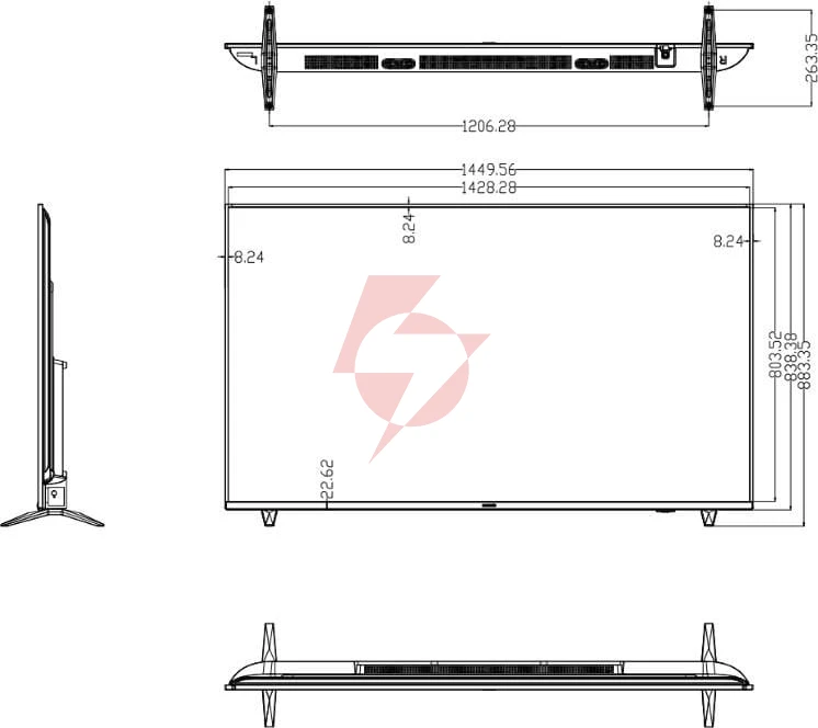 Monitor hikvision ds-d5065uc-c