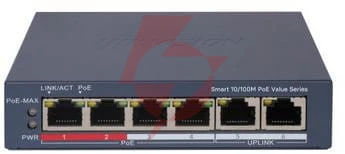 Switch hikvision ds-3e1106p-ei/m