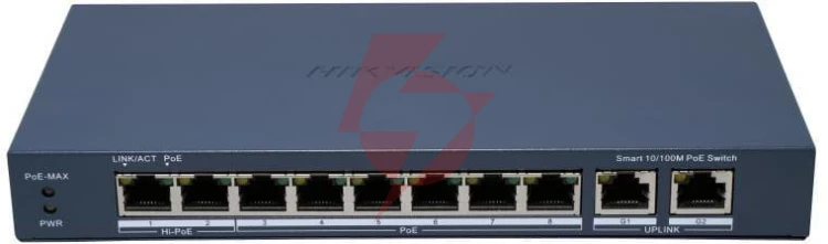 Switch poe hikvision ds-3e1310hp-ei linkvu
