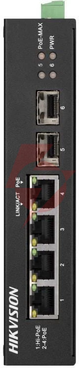 Switch hikvision ds-3t0506hp-e/hs