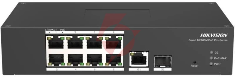 Switch hikvision ds-3t1310p-si/hs