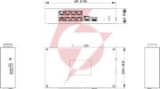 Switch hikvision ds-3t1310p-si/hs
