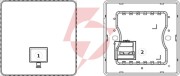 Punkt dostępowy ścienny hikvision ds-3wap521-si