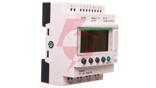 Przekaźnik programowalny 24V DC 8we, 4wy Zelio Logic SR2B121BD