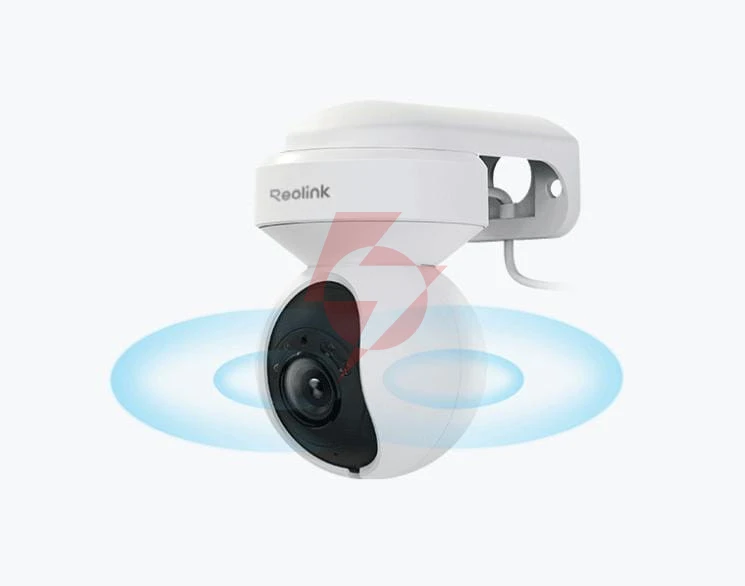 Kamera ip reolink e series e540 ptz 5mp wi-fi led biała