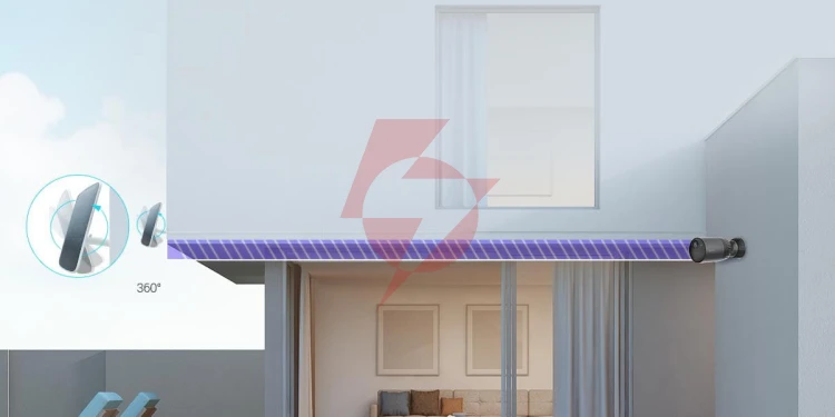 Kamera ip ezviz bc1c 4k 8mpx bezprzewodowa z panelem solarnym
