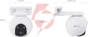 Kamera ip ezviz h80f multi z potrójnym obiektywem 12mpx (3 x 2k+)