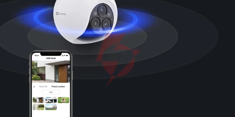Kamera ip ezviz h80f multi z potrójnym obiektywem 12mpx (3 x 2k+)